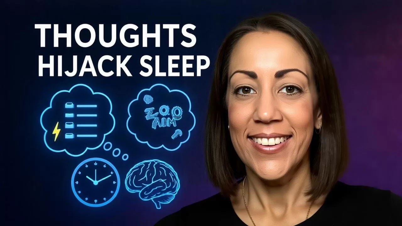 I Can't Sleep Because My Brain Won't Stop Thinking